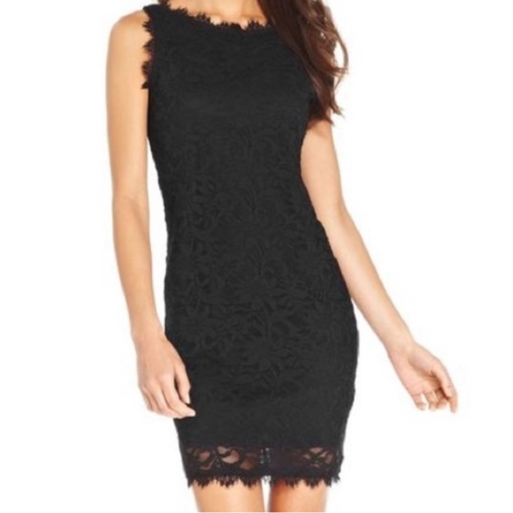 Black Lace Dress Size XS